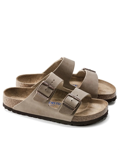 Arizona Soft Footbed Olied Leather Sandal - Tabacco Brown - Birkenstock